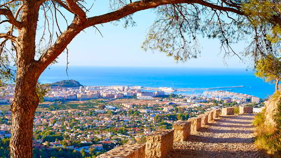 Parque Natural del Montgó Denia, Traslado en Taxi desde Valencia a Denia