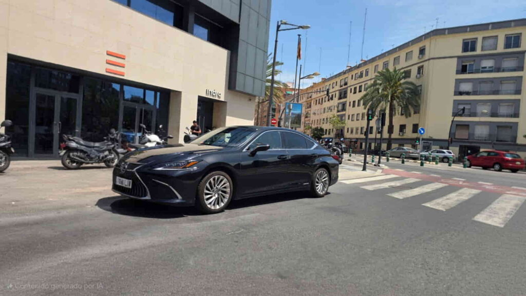 Llegada a Valencia en Taxi desde Madrid
